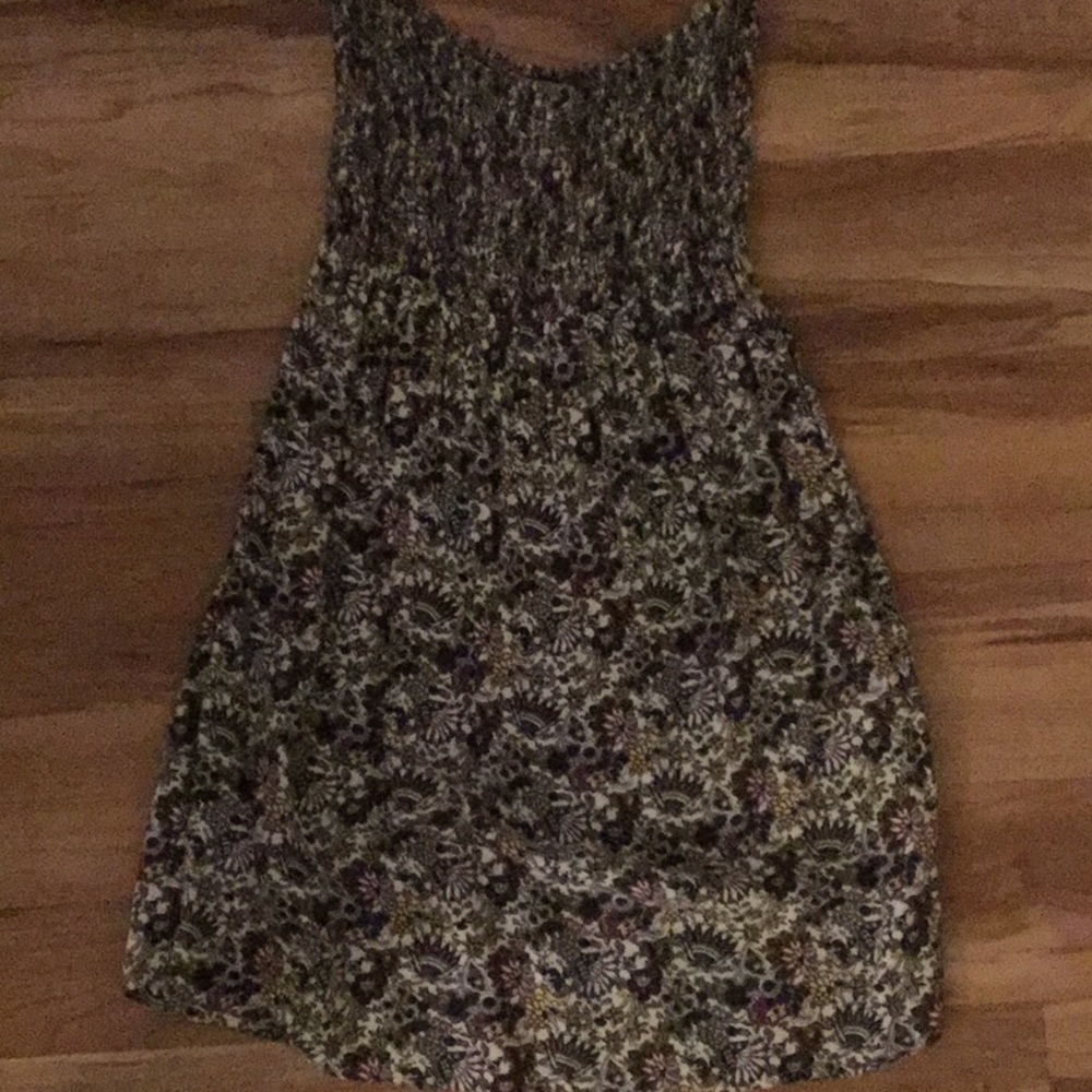 Forever 21 strapless floral dress